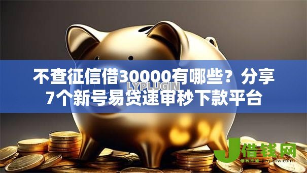不查征信借30000有哪些?分享7个新号易贷速审秒下款平台 不查征信借30000有哪些?分享7个新号易贷速审秒下款平台