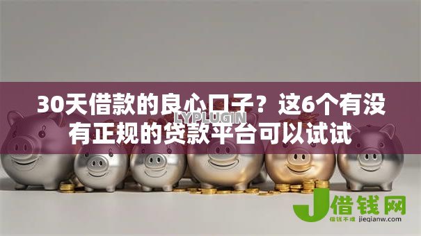 30天借款的良心口子?这6个有没有正规的贷款平台可以试试 30天借款的良心口子?这6个有没有正规的贷款平台可以试试