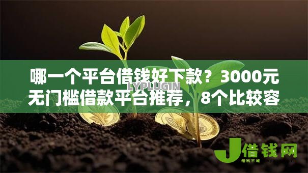 哪一个平台借钱好下款？3000元无门槛借款平台推荐，8个比较容易贷款的平台盘点