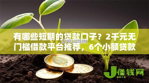 有哪些短期的贷款口子?2千元无门槛借款平台推荐,6个小额贷款平台好盘点 有哪些短期的贷款口子?2千元无门槛借款平台推荐,6个小额贷款平台好盘点