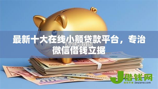 最新十大在线小额贷款平台,专治微信借钱立据 最新十大在线小额贷款平台,专治微信借钱立据