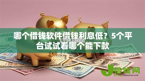哪个借钱软件借钱利息低?5个平台试试看哪个能下款 哪个借钱软件借钱利息低?5个平台试试看哪个能下款