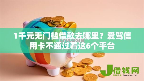 1千元无门槛借款去哪里？爱驾信用卡不通过看这6个平台