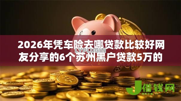 2026年凭车险去哪贷款比较好网友分享的6个苏州黑户贷款5万的软件我觉得不错！