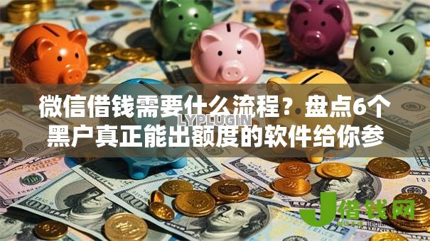 微信借钱需要什么流程？盘点6个黑户真正能出额度的软件给你参考