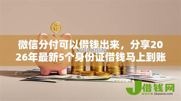 微信分付可以借钱出来，分享2026年最新5个身份证借钱马上到账的平台