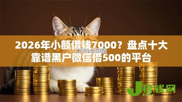 2026年小额借钱7000？盘点十大靠谱黑户微信借500的平台