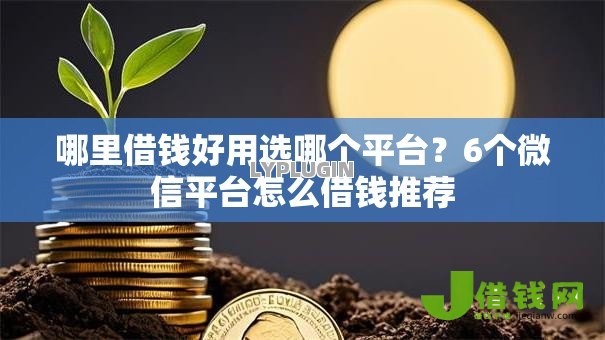 哪里借钱好用选哪个平台？6个微信平台怎么借钱推荐
