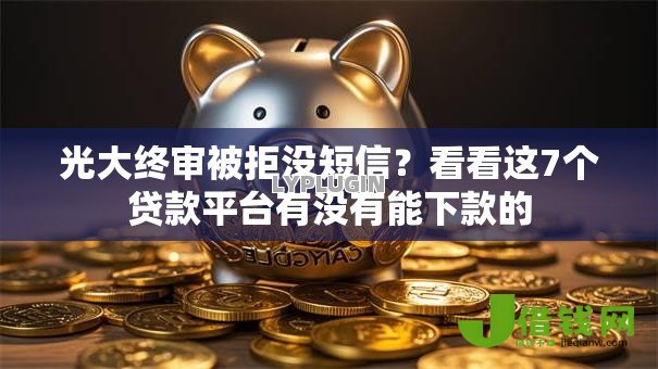 光大终审被拒没短信？看看这7个贷款平台有没有能下款的