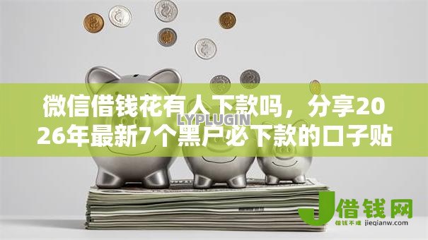 微信借钱花有人下款吗，分享2026年最新7个黑户必下款的口子贴吧推荐