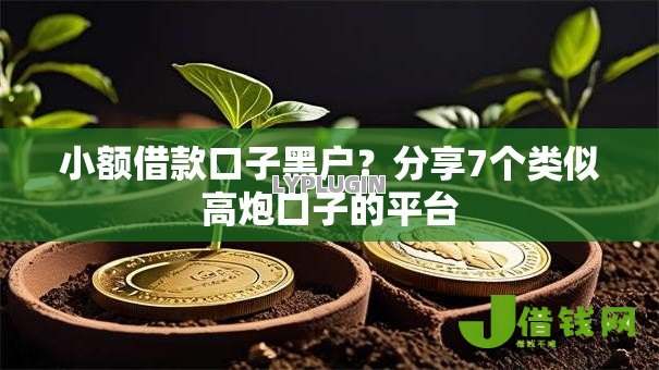 小额借款口子黑户？分享7个类似高炮口子的平台