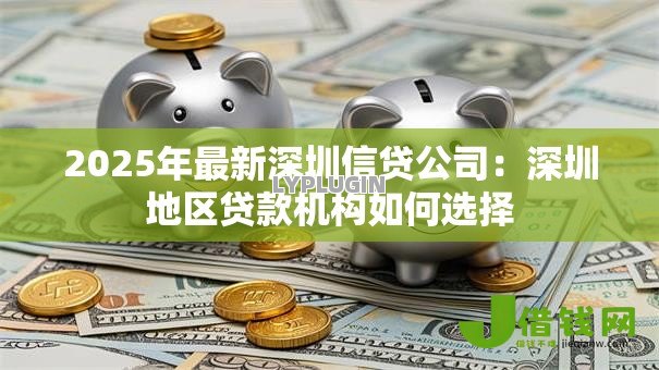 2025年最新深圳信贷公司：深圳地区贷款机构如何选择