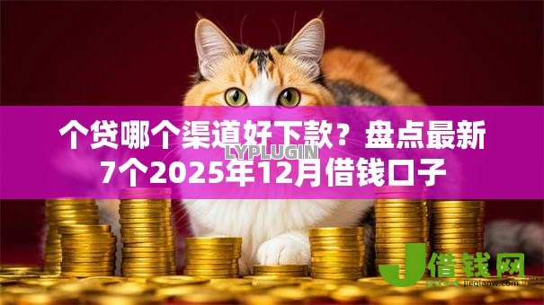 个贷哪个渠道好下款？盘点最新7个2025年12月借钱口子
