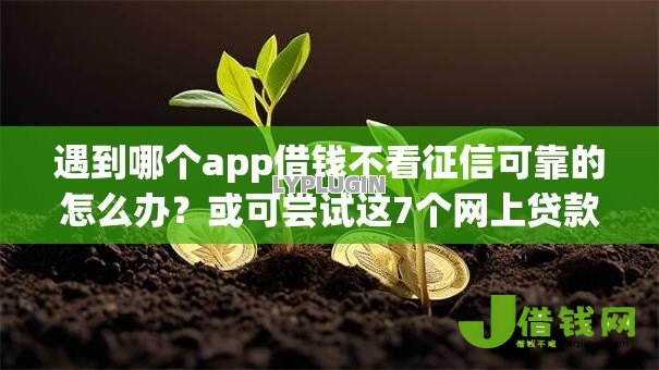 遇到哪个app借钱不看征信可靠的怎么办?或可尝试这7个网上贷款平台排行榜 遇到哪个app借钱不看征信可靠的怎么办?或可尝试这7个网上贷款平台排行榜