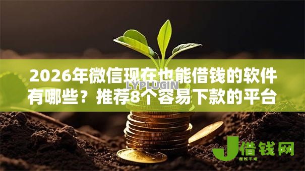 2026年微信现在也能借钱的软件有哪些？推荐8个容易下款的平台