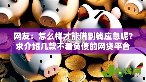 网友:怎么样才能借到钱应急呢?求介绍几款不看负债的网贷平台 网友:怎么样才能借到钱应急呢?求介绍几款不看负债的网贷平台