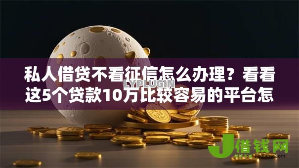 私人借贷不看征信怎么办理？看看这5个贷款10万比较容易的平台怎么样