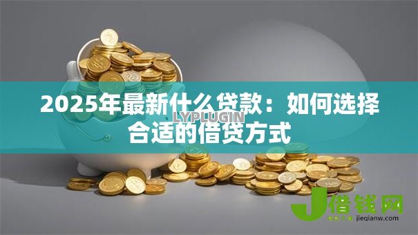 2025年最新什么贷款：如何选择合适的借贷方式