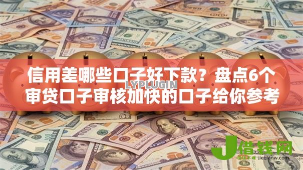 信用差哪些口子好下款？盘点6个审贷口子审核加快的口子给你参考
