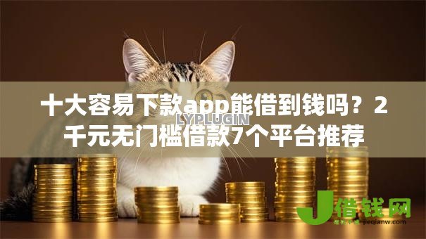 十大容易下款app能借到钱吗？2千元无门槛借款7个平台推荐