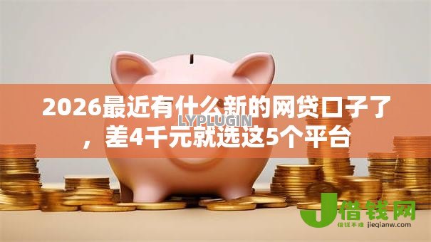 2026最近有什么新的网贷口子了，差4千元就选这5个平台
