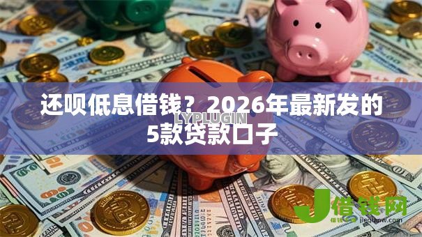 还呗低息借钱？2026年最新发的5款贷款口子