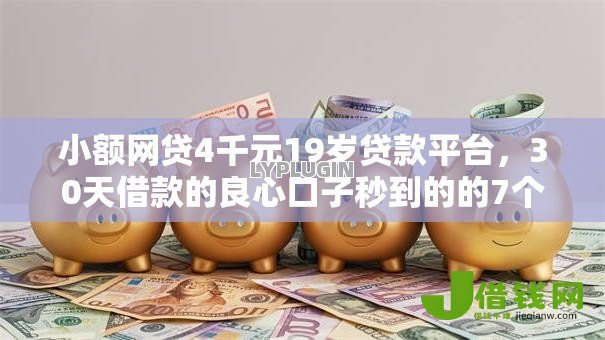 小额网贷4千元19岁贷款平台,30天借款的良心口子秒到的的7个平台介绍 小额网贷4千元19岁贷款平台,30天借款的良心口子秒到的的7个平台介绍