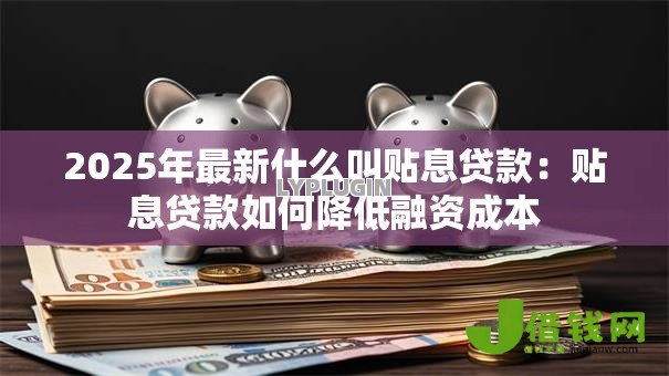 2025年最新什么叫贴息贷款：贴息贷款如何降低融资成本