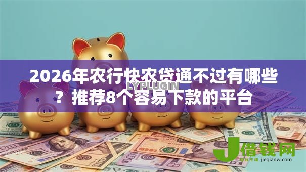 2026年农行快农贷通不过有哪些?推荐8个容易下款的平台 2026年农行快农贷通不过有哪些?推荐8个容易下款的平台