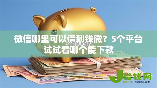 微信哪里可以借到钱微?5个平台试试看哪个能下款 微信哪里可以借到钱微?5个平台试试看哪个能下款