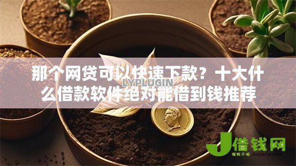 那个网贷可以快速下款?十大什么借款软件绝对能借到钱推荐 那个网贷可以快速下款?十大什么借款软件绝对能借到钱推荐
