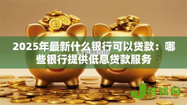 2025年最新什么银行可以贷款:哪些银行提供低息贷款服务 2025年最新什么银行可以贷款:哪些银行提供低息贷款服务