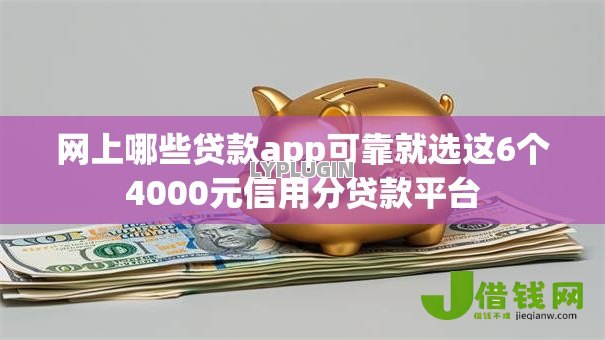 网上哪些贷款app可靠就选这6个4000元信用分贷款平台