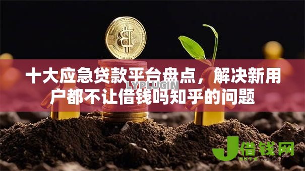 十大应急贷款平台盘点，解决新用户都不让借钱吗知乎的问题