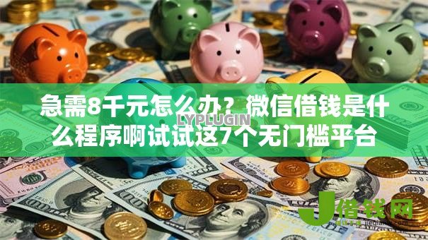 急需8千元怎么办？微信借钱是什么程序啊试试这7个无门槛平台
