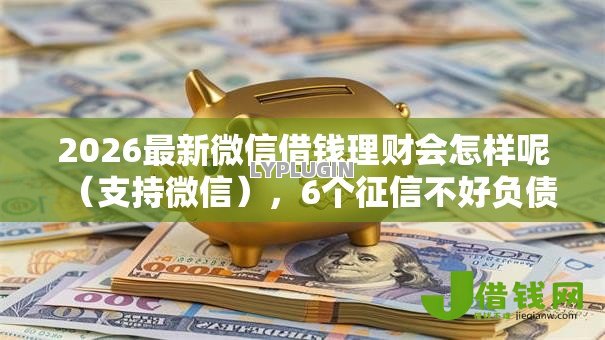 2026最新微信借钱理财会怎样呢（支持微信），6个征信不好负债高的口子无私分享