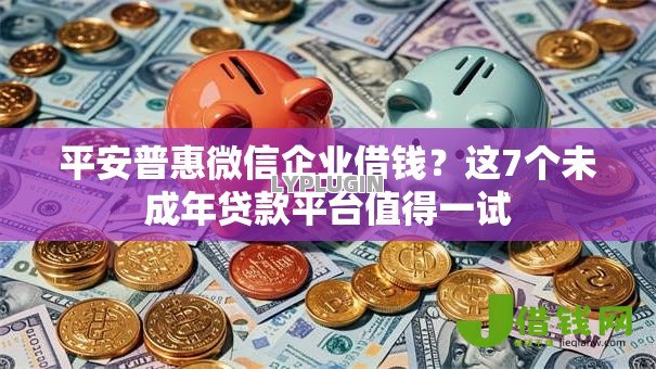 平安普惠微信企业借钱？这7个未成年贷款平台值得一试
