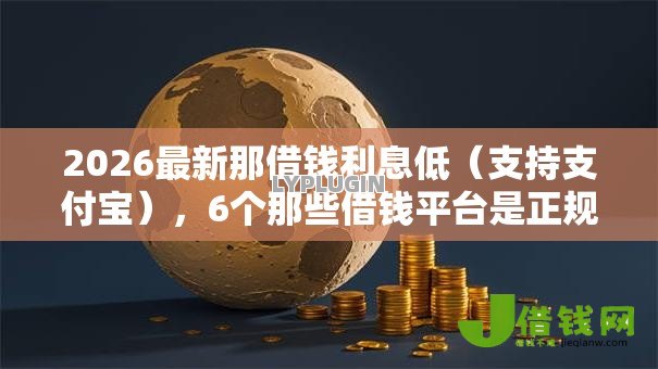 2026最新那借钱利息低（支持支付宝），6个那些借钱平台是正规的无私分享