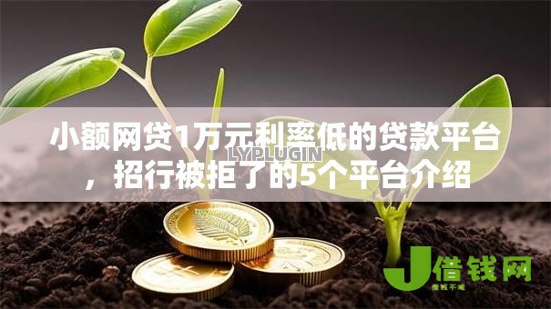 小额网贷1万元利率低的贷款平台，招行被拒了的5个平台介绍