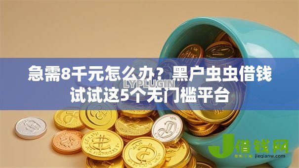 急需8千元怎么办？黑户虫虫借钱试试这5个无门槛平台