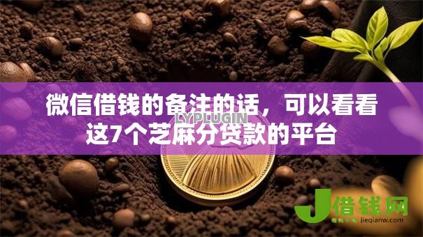 微信借钱的备注的话,可以看看这7个芝麻分贷款的平台 微信借钱的备注的话,可以看看这7个芝麻分贷款的平台