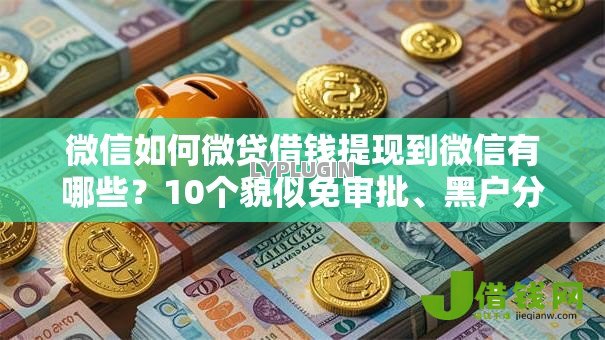 微信如何微贷借钱提现到微信有哪些？10个貌似免审批、黑户分期借钱平台什么最好下款合集