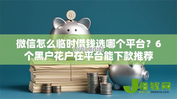 微信怎么临时借钱选哪个平台？6个黑户花户在平台能下款推荐