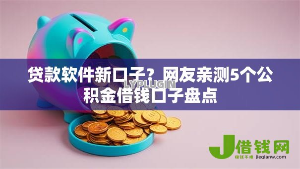 贷款软件新口子？网友亲测5个公积金借钱口子盘点