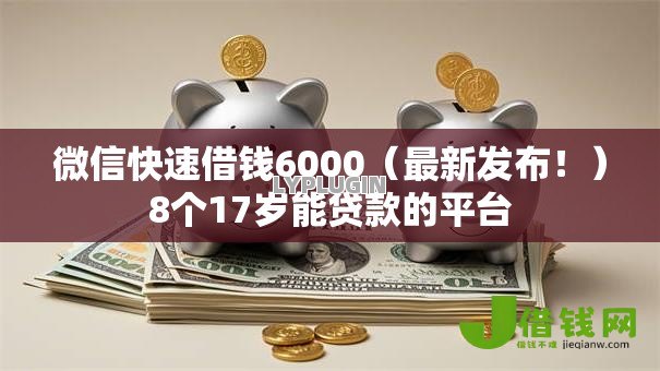 微信快速借钱6000（最新发布！）8个17岁能贷款的平台