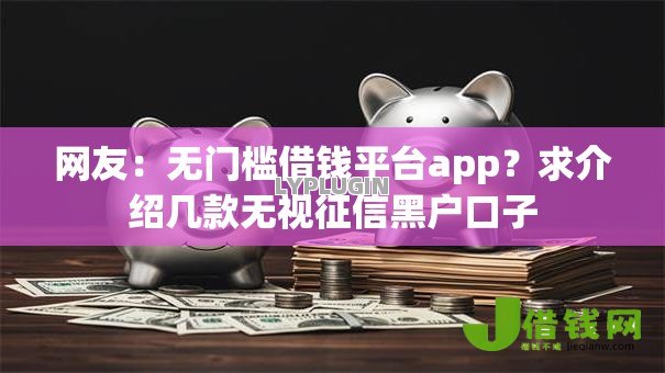 网友：无门槛借钱平台app？求介绍几款无视征信黑户口子