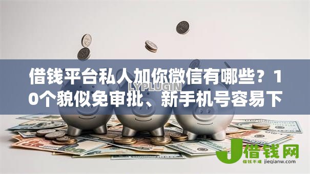 借钱平台私人加你微信有哪些?10个貌似免审批、新手机号容易下款的app合集 借钱平台私人加你微信有哪些?10个貌似免审批、新手机号容易下款的app合集