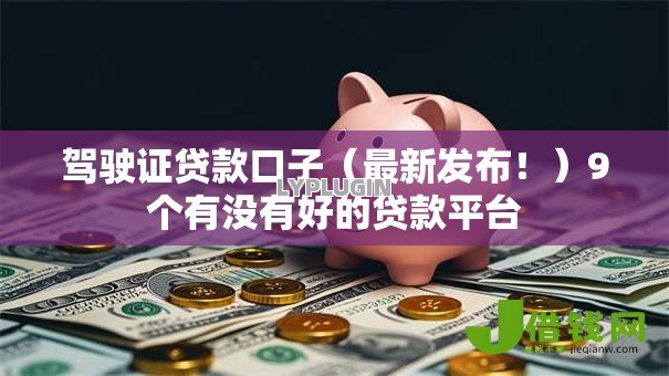 驾驶证贷款口子（最新发布！）9个有没有好的贷款平台