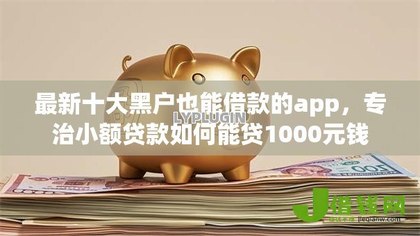 最新十大黑户也能借款的app，专治小额贷款如何能贷1000元钱