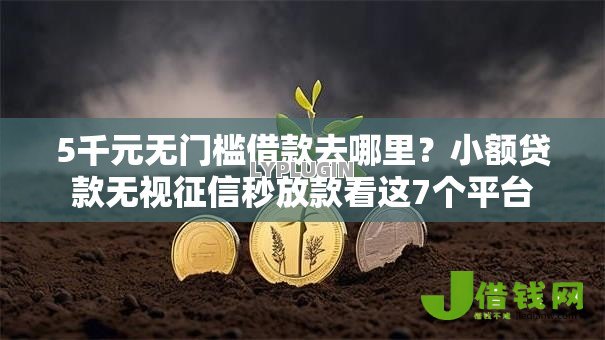 5千元无门槛借款去哪里?小额贷款无视征信秒放款看这7个平台 5千元无门槛借款去哪里?小额贷款无视征信秒放款看这7个平台
